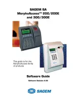 Предварительный просмотр 44 страницы Sagem MorphoAccess 200E Installation Manual