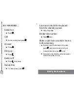 Preview for 2 page of Sagem MW 304X Owner'S Manual