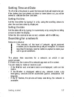 Preview for 17 page of Sagem MY100X User Manual