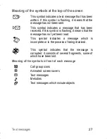 Preview for 27 page of Sagem MY100X User Manual