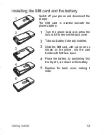 Preview for 13 page of Sagem MY101X User Manual