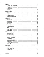 Preview for 5 page of Sagem MY200C User Manual