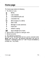 Preview for 13 page of Sagem MY200C User Manual