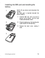 Preview for 15 page of Sagem MY200C User Manual