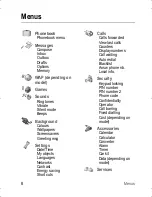 Preview for 8 page of Sagem MY200X User Manual