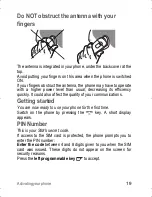 Preview for 19 page of Sagem MY200X User Manual