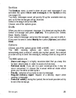 Preview for 25 page of Sagem MY202C User Manual