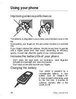 Preview for 16 page of Sagem MY212X User Manual