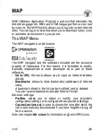 Preview for 29 page of Sagem MY212X User Manual