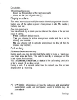 Preview for 40 page of Sagem MY212X User Manual