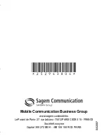 Preview for 80 page of Sagem MY212X User Manual