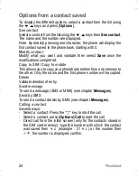 Preview for 24 page of Sagem MY213X User Manual