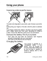 Preview for 14 page of Sagem MY215X User Manual