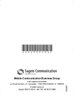 Preview for 96 page of Sagem MY300C User Manual