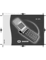 Preview for 1 page of Sagem MY3078 User Manual