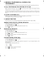 Preview for 17 page of Sagem PHONEFAX 320 User Manual