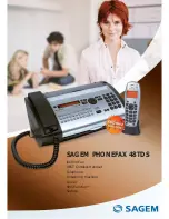 Preview for 1 page of Sagem PHONEFAX 48TDS Brochure & Specs