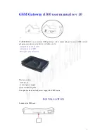 Sagem rl300 User Manual preview