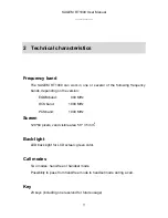 Preview for 9 page of Sagem RT1000 User Manual