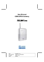 Sagem telsat gprs User Manual preview