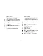 Preview for 14 page of Sagem WP 1130 Instructions For Use Manual