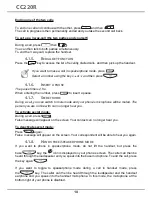 Preview for 18 page of SAGEMCOM CC220R User Manual