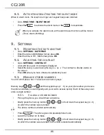 Preview for 25 page of SAGEMCOM CC220R User Manual