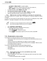 Preview for 30 page of SAGEMCOM CC220R User Manual