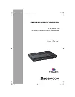 Preview for 1 page of SAGEMCOM DS186 HD Freesat User Manual