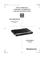 SAGEMCOM DTR 6400T User Manual preview