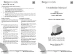 SAGEMCOM UM20 Installation Manual preview