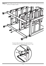 Preview for 4 page of SAGITINE FLORENCE 8 BOX STAND Assembly Instructions