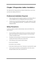 Preview for 4 page of Sagittar SGT-LD-5-23 Quick Installation Manual