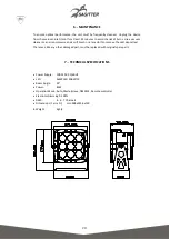 Предварительный просмотр 20 страницы Sagitter Arc 9 LED RGBW/FC User Manual