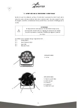 Предварительный просмотр 6 страницы Sagitter SG AQUPAR12 User Manual