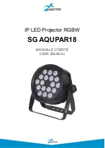 Предварительный просмотр 1 страницы Sagitter SG AQUPAR18 User Manual