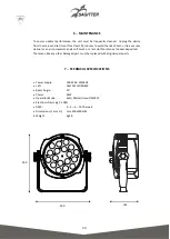 Предварительный просмотр 24 страницы Sagitter SG AQUPAR18 User Manual