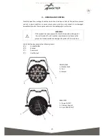 Предварительный просмотр 15 страницы Sagitter SG HALFPAR24 User Manual