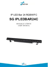 Предварительный просмотр 1 страницы Sagitter SG IPLEDBAR24C User Manual