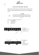 Предварительный просмотр 6 страницы Sagitter SG IPLEDBAR8BAT User Manual