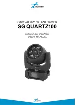 Предварительный просмотр 1 страницы Sagitter SG QUARTZ100 User Manual