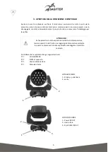 Предварительный просмотр 6 страницы Sagitter SG QUARTZ300 User Manual