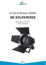 Предварительный просмотр 1 страницы Sagitter SG SOLPARC60Z User Manual