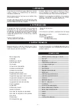 Preview for 4 page of Sagola 30941001 Instruction Manual / Spare Parts List
