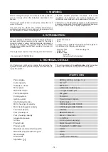 Предварительный просмотр 18 страницы Sagola 30941001 Instruction Manual / Spare Parts List