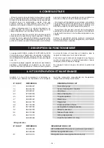 Предварительный просмотр 34 страницы Sagola 30941001 Instruction Manual / Spare Parts List