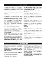 Preview for 18 page of Sagola 30941201 Instruction Manual / Spare Parts List