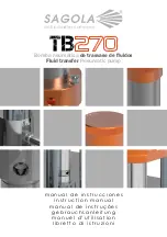 Sagola TB270 Instruction Manual preview