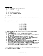 Preview for 7 page of Sagrad SG901-1023 Installation & User Manual