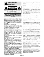 Preview for 3 page of Sahara 1090010 User Manual